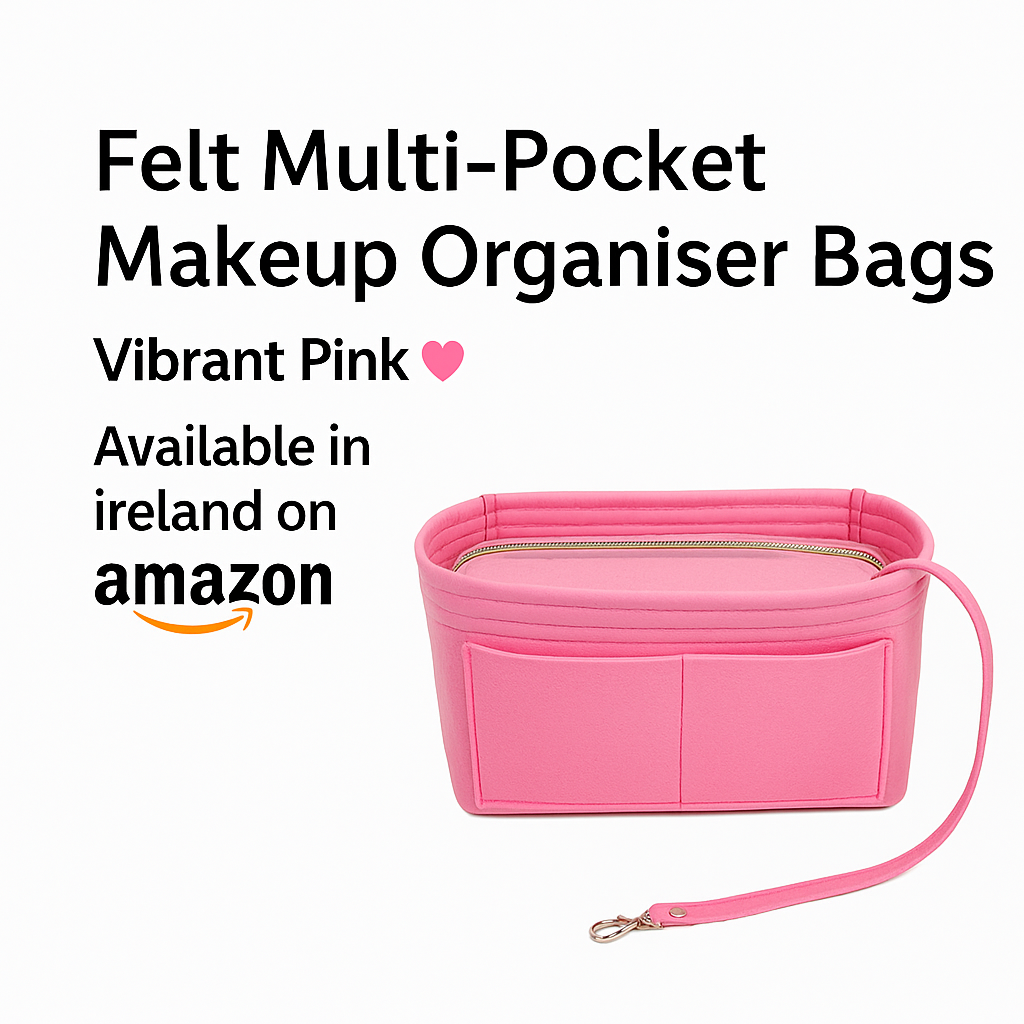 Pan Peer Handbag Organiser Insert with Zipped Pocket, Removable Inner Divider & Bottle Holder – Premium Felt Purse Insert for Tote, Speedy, Neverfull & Medium Bags - Image 8