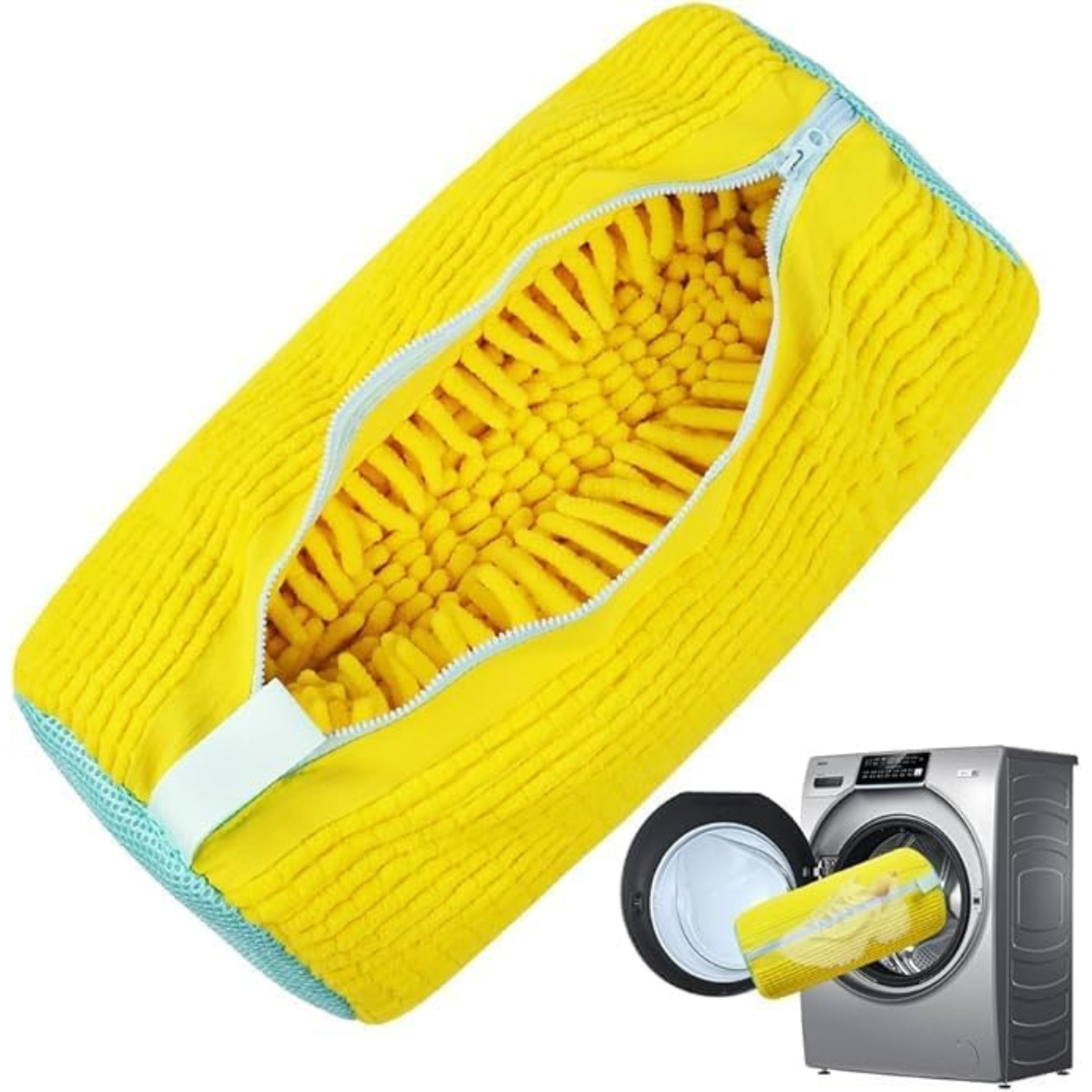 Shoe Washing Machine Bag Reusable Zippered Laundry Mesh